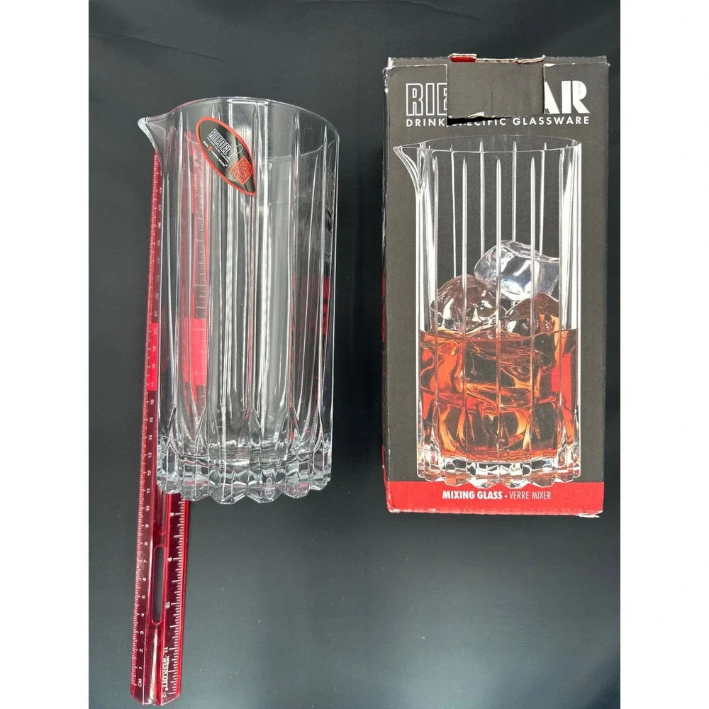 Riedel Bar Drink Specific Glassware Crystal Mixing Glass 6417/23 Germany 7